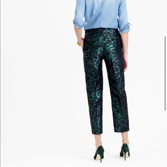 J. Crew - Patio Pant Evergreen - Picture 3 of 9